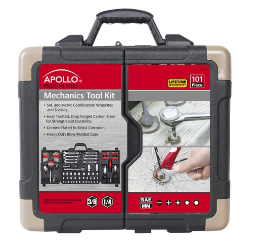 101 Piece SAE and Metric Mechanic Tool Set F798