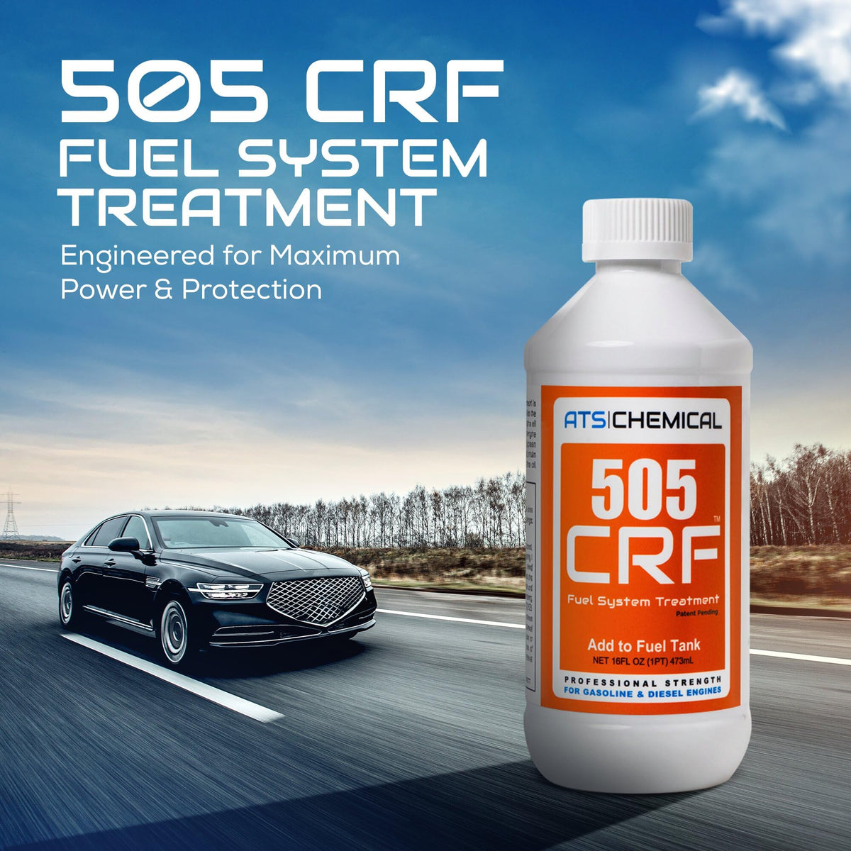 16 oz Fuel System Treatment Carbon Injector Cleaner I6526
