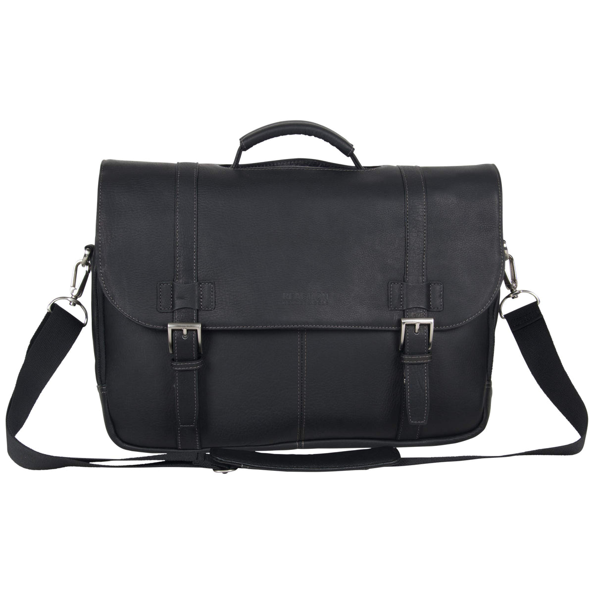 Leather Laptop Messenger Bag J20723