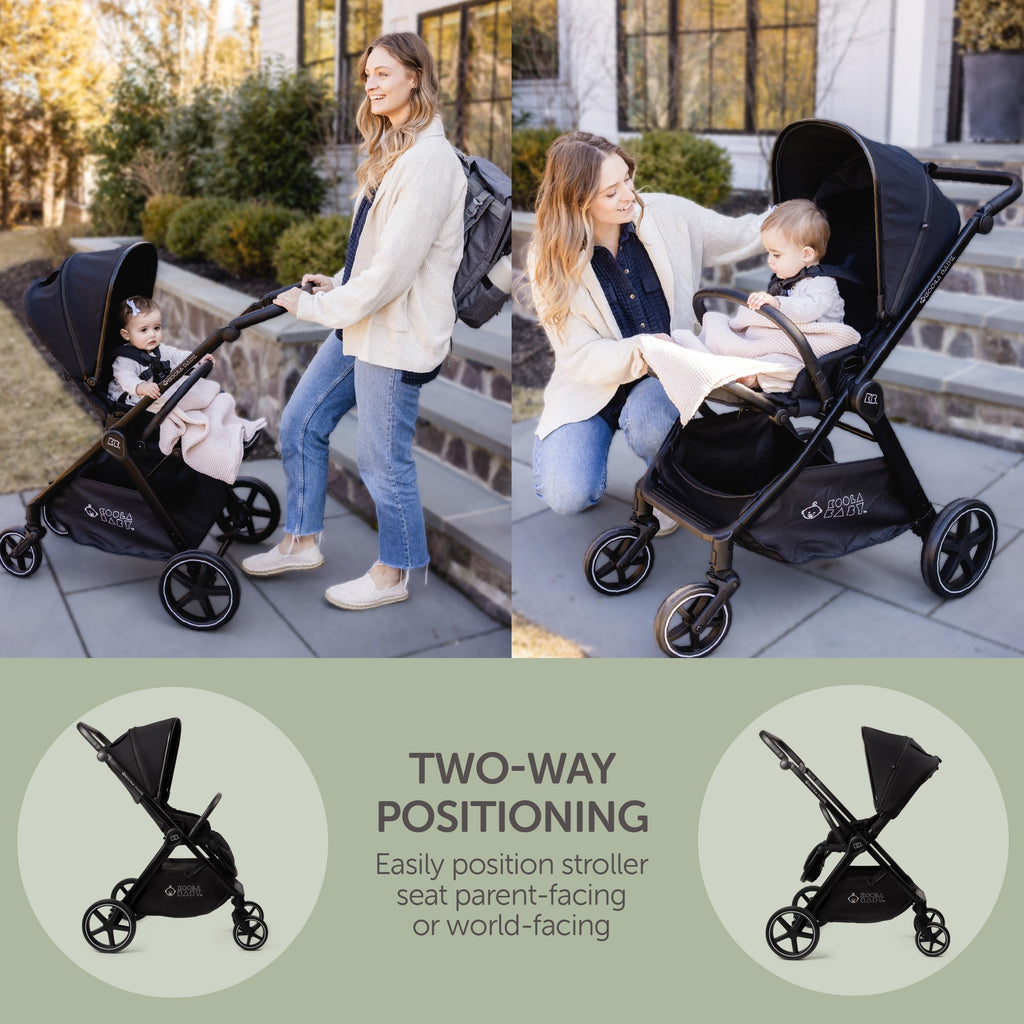 Reversible Foldable Baby Stroller L756