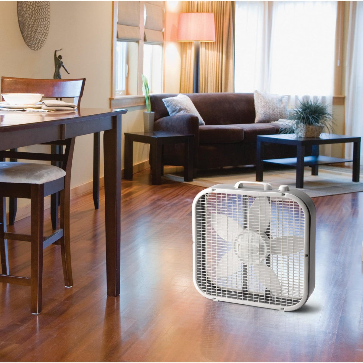 20" White Box Fan, 3 Speeds E39242