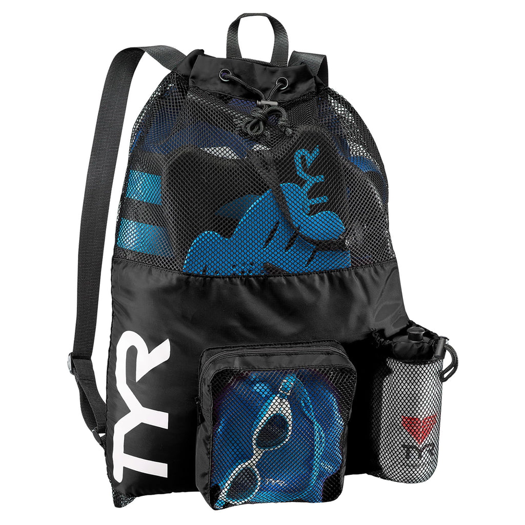 Black Mesh Backpack H195128