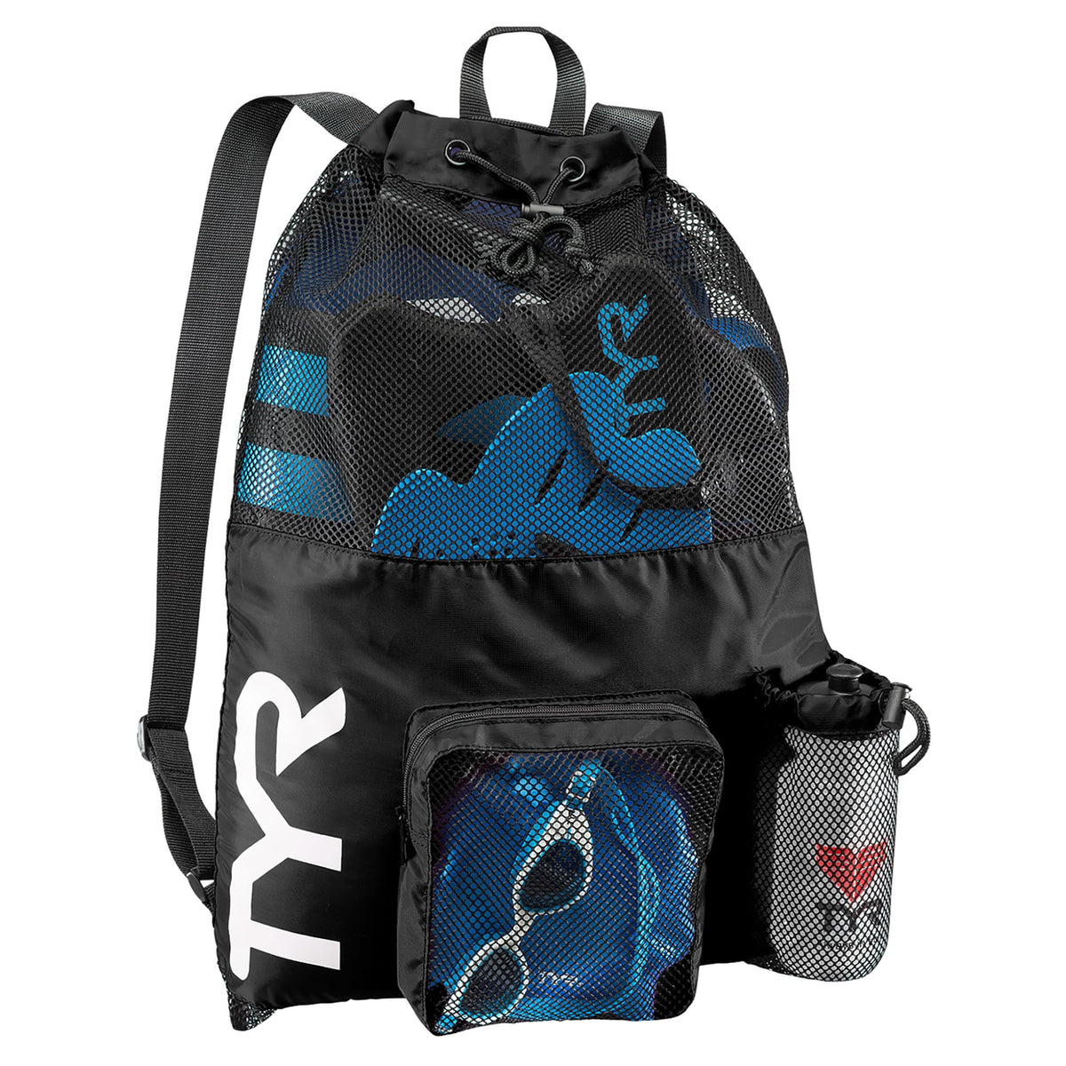 Black Mesh Backpack H195128