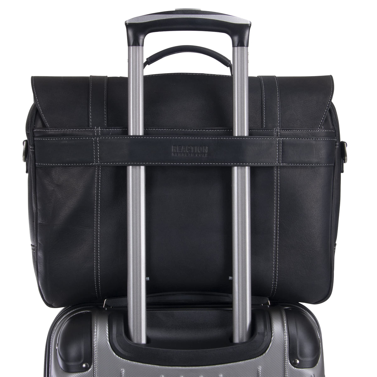 Leather Laptop Messenger Bag J20723
