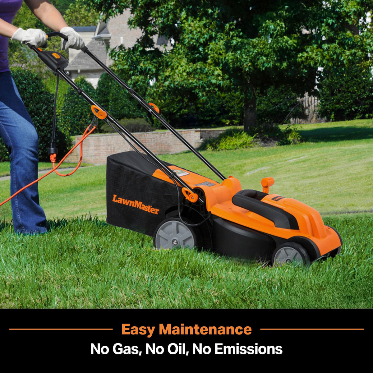 Electric Corded Lawn Mower 15-Inch 11AMP V198088
