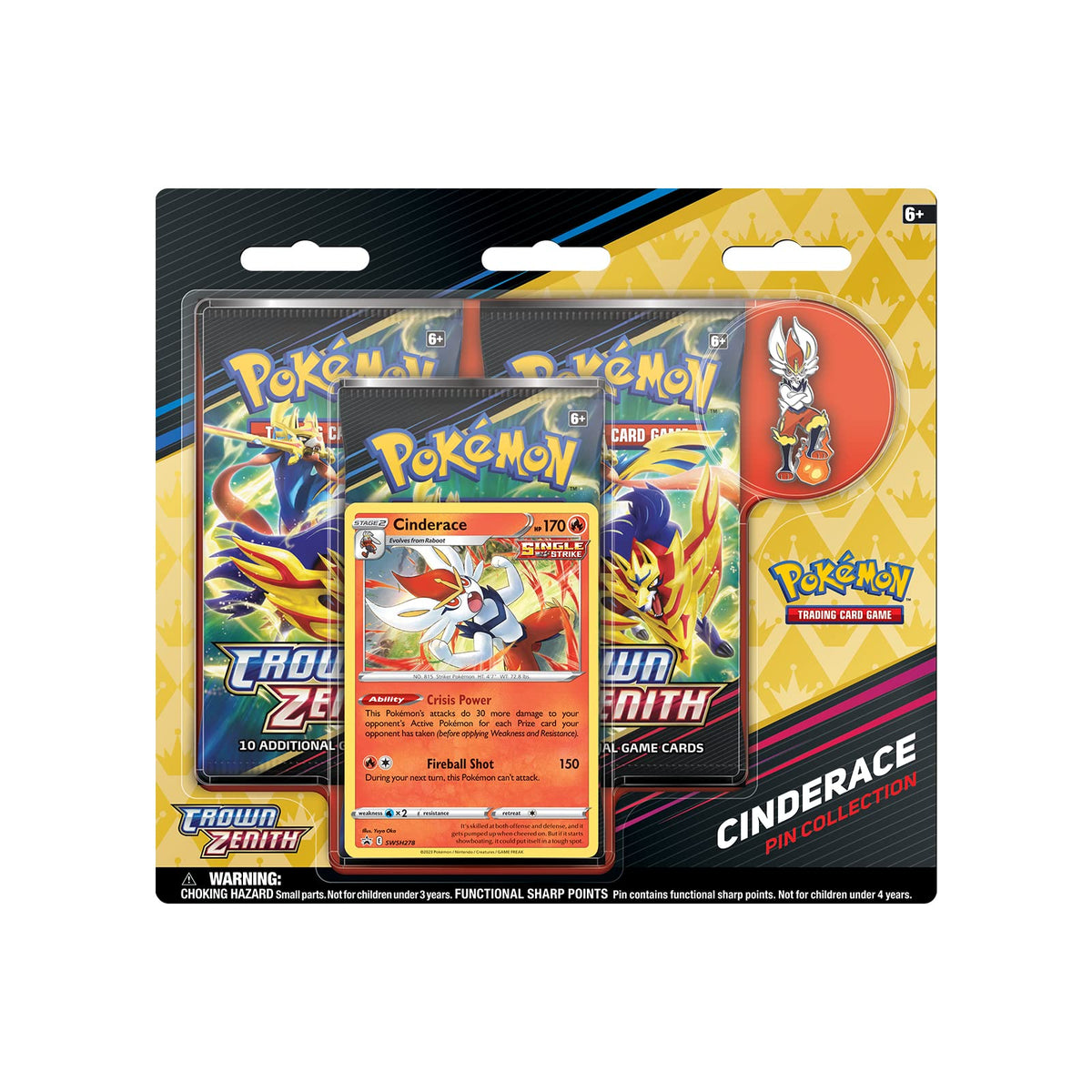 Pokemon TCG Pin Collection W122