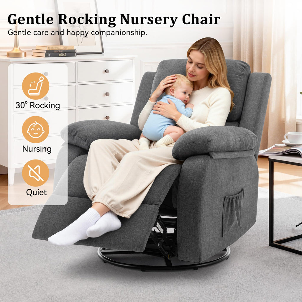 360 Swivel Rocker Recliner Chair Z236