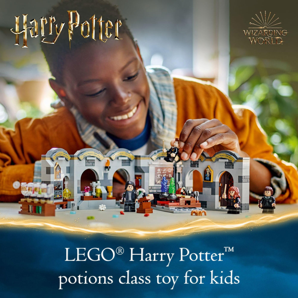 Potions Class Building Set with 4 Minifigures C200