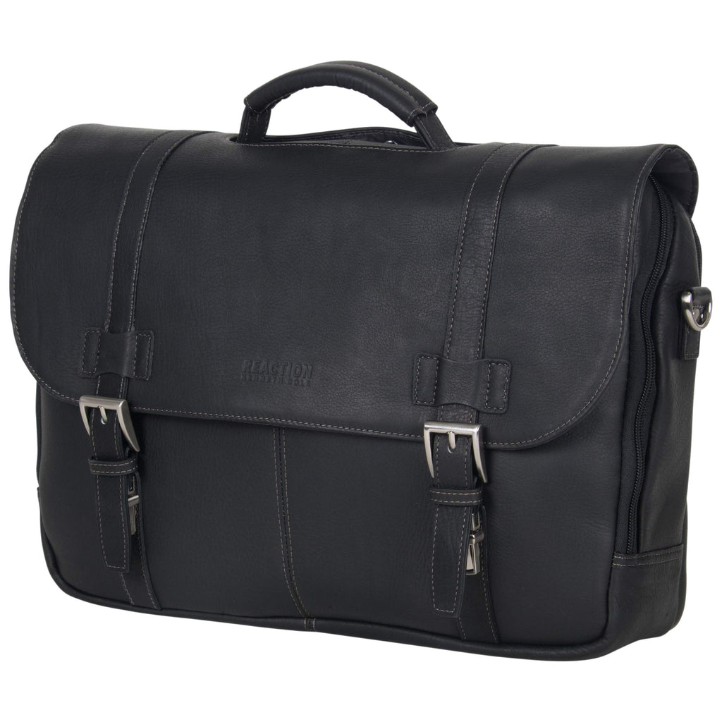Leather Laptop Messenger Bag J20723
