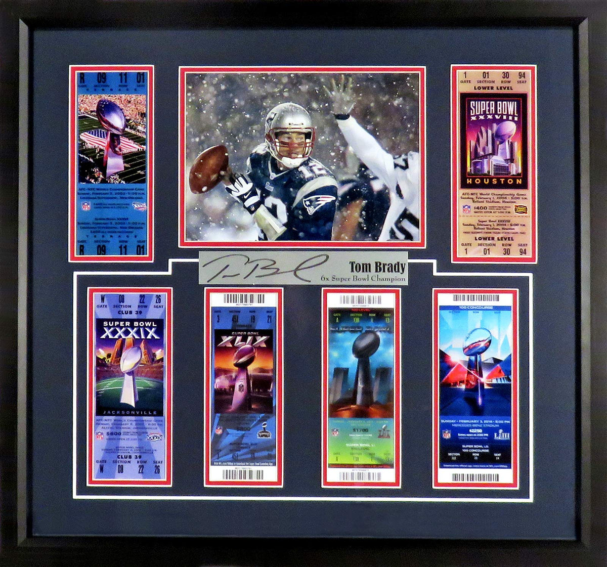 Framed SB Tickets Display Q4643
