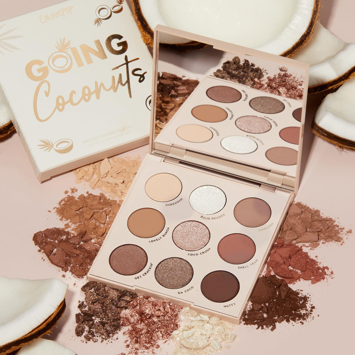 Cool-Toned Neutral Eyeshadow Palette 0.3 oz N894669