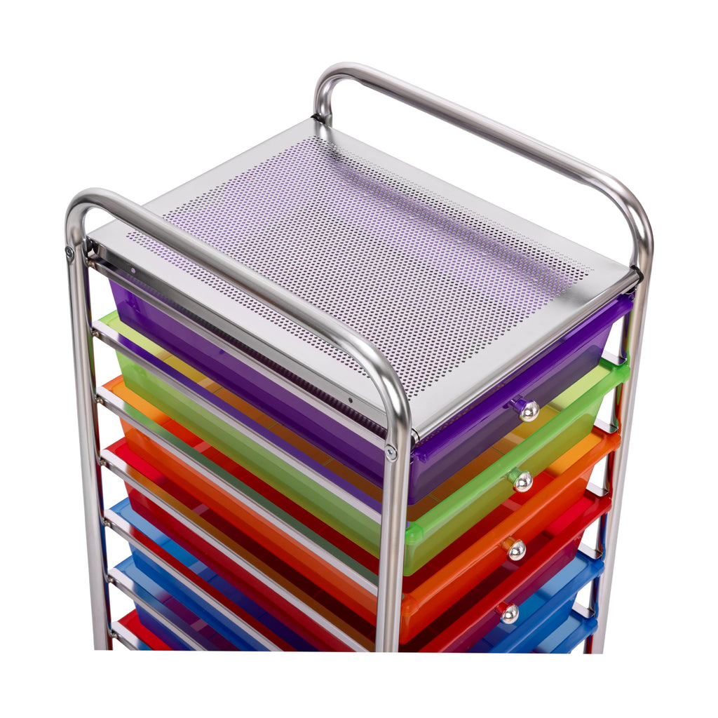 10 Drawer Rolling Storage Cart V357983