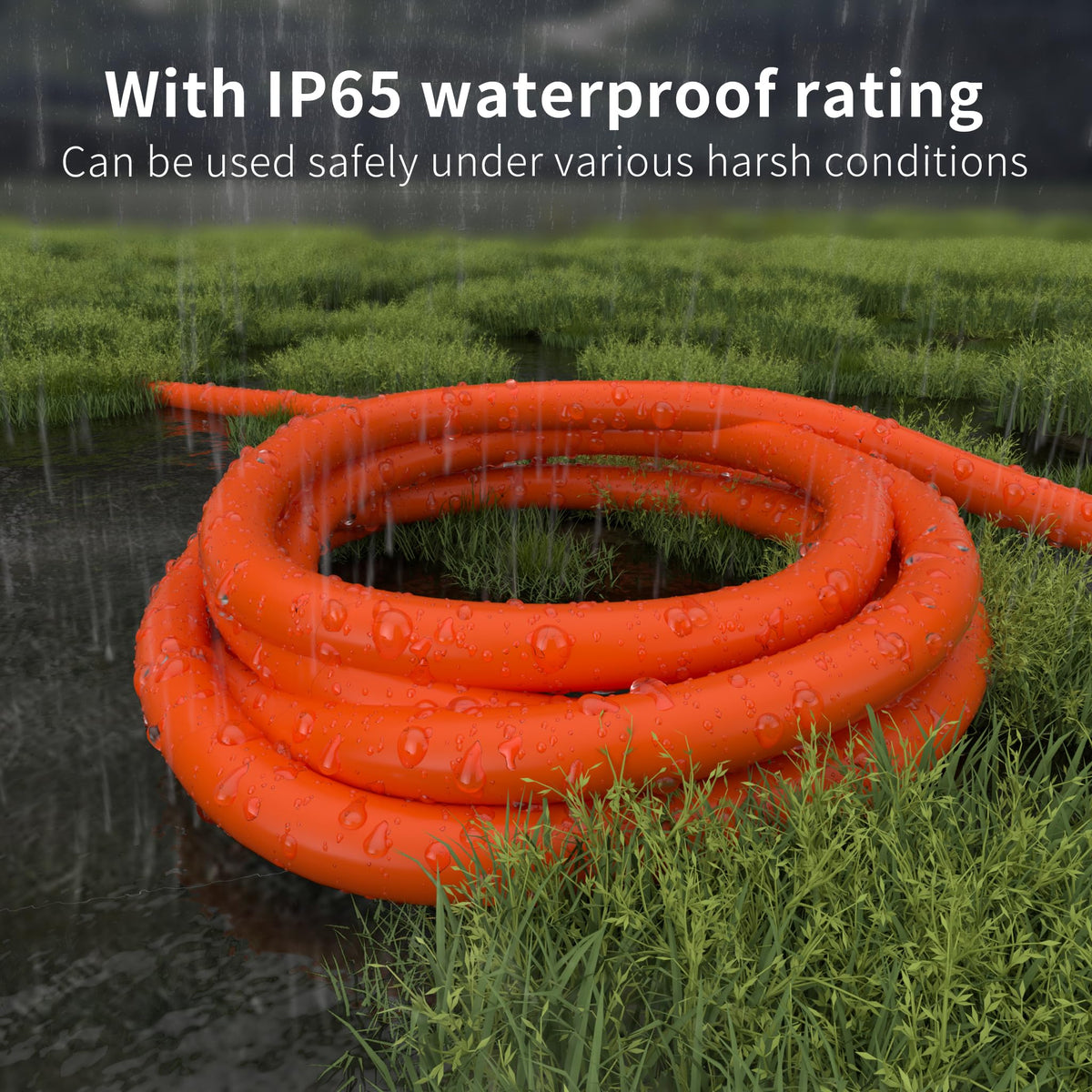 100 FT 16 Gauge Orange Outdoor Extension Cord N242