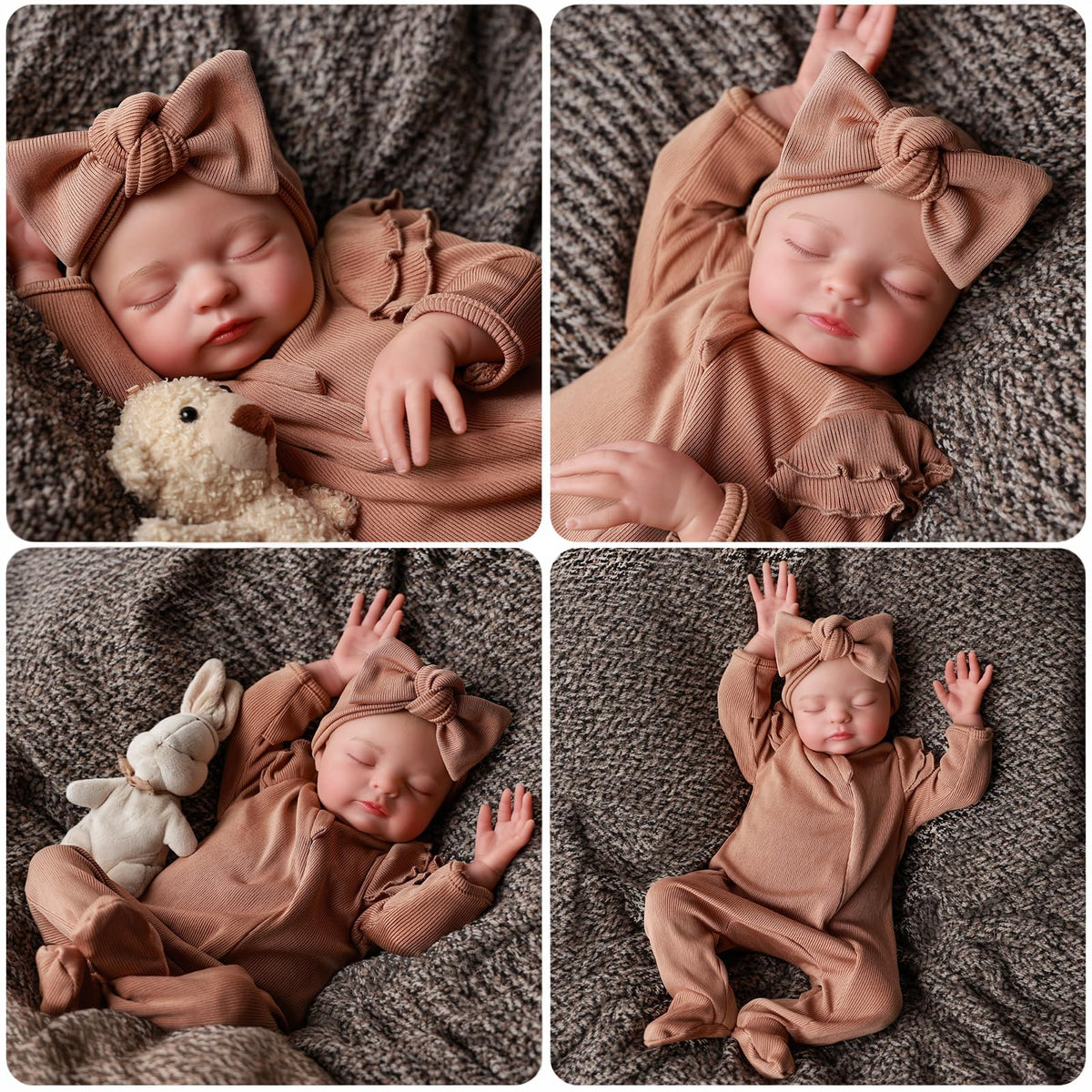 20 Inches Realistic Reborn Baby Dolls Girl G77276