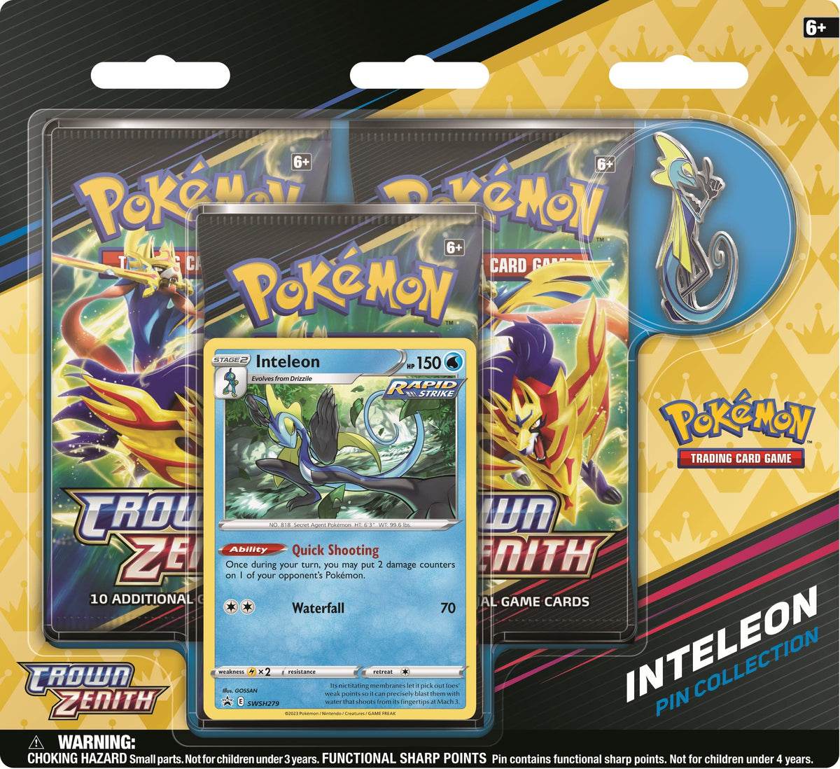 Pokemon TCG Pin Collection W122