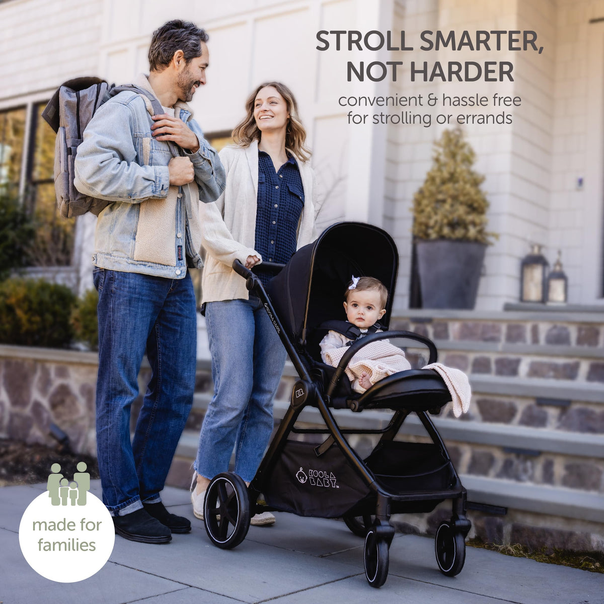 Reversible Foldable Baby Stroller L756