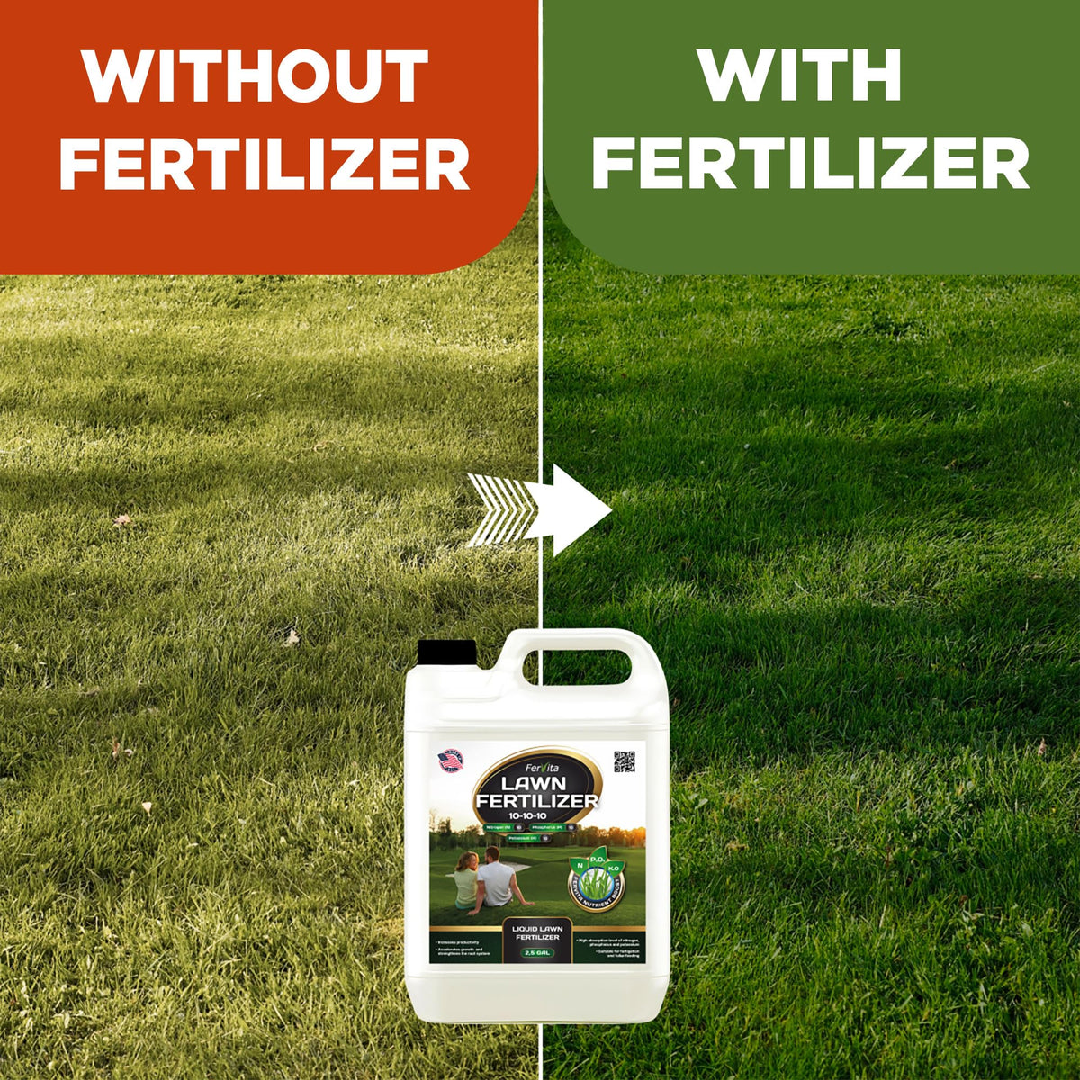 10-10-10 All Purpose Liquid Fertilizer 1gal Q9186